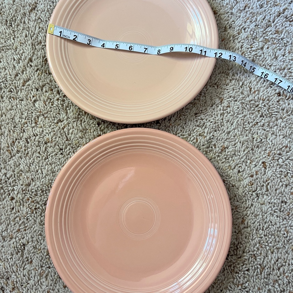 12” Fiestaware Chop Plates